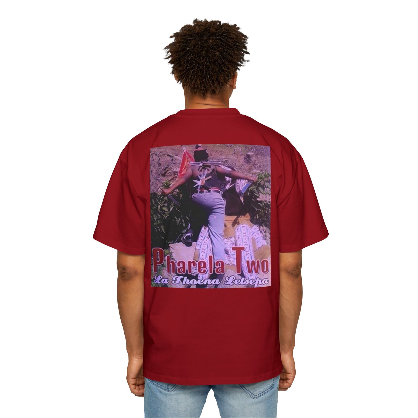 Pharela Two Men's Heavy Oversized Tee