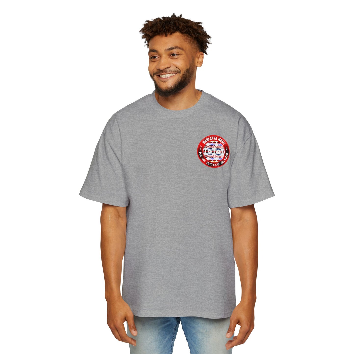 Pharela Two Men's Heavy Oversized Tee