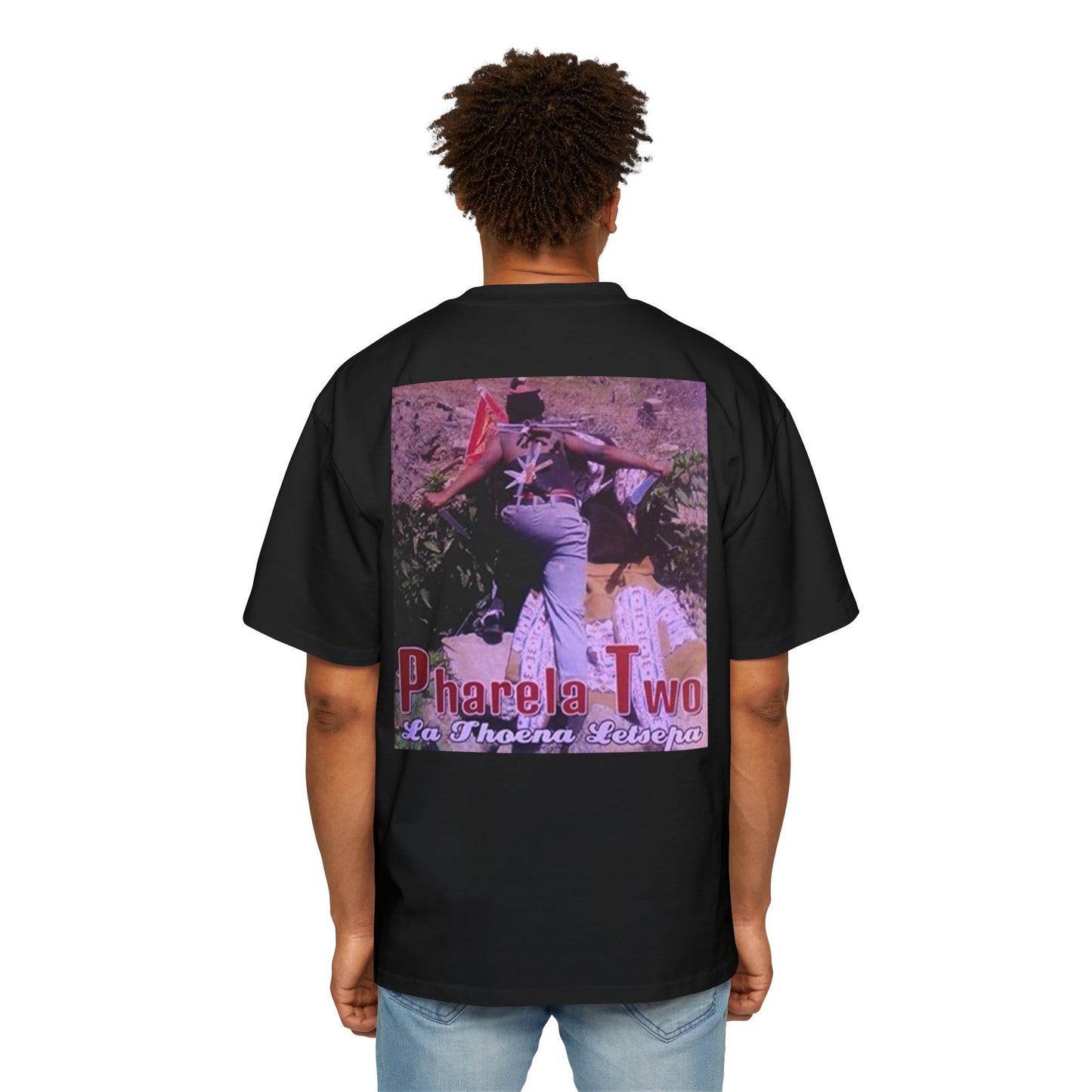 Pharela Two Men's Heavy Oversized Tee