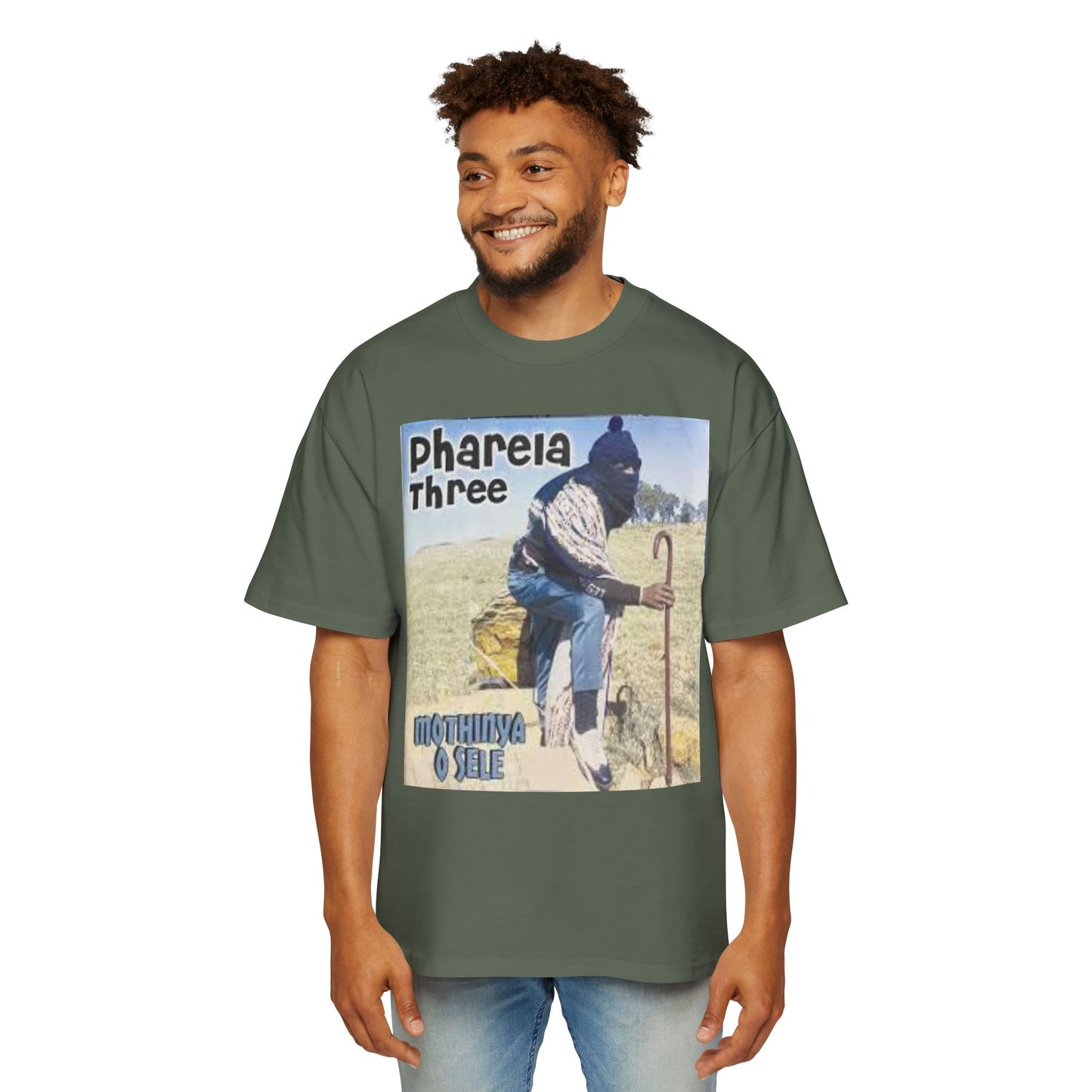 Pharela Three  Oversized Tee