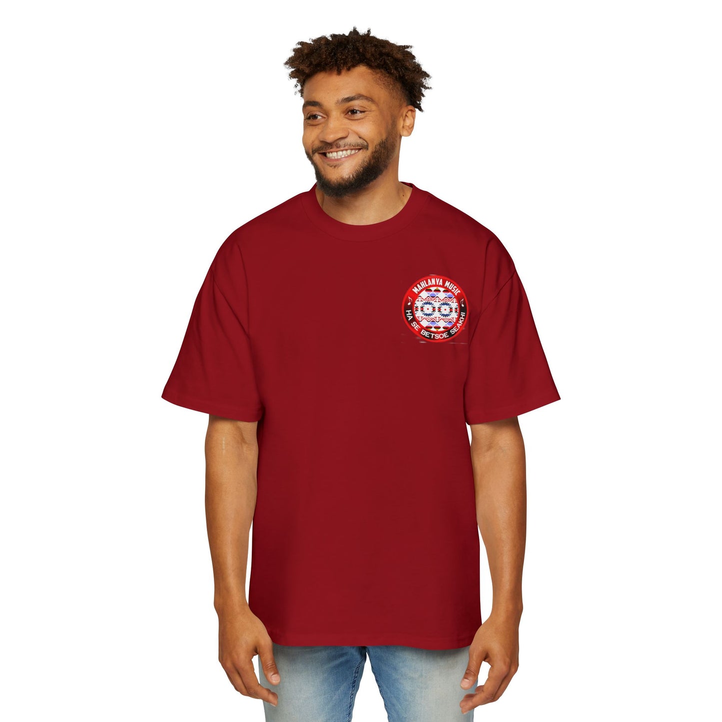 Pharela Two Men's Heavy Oversized Tee