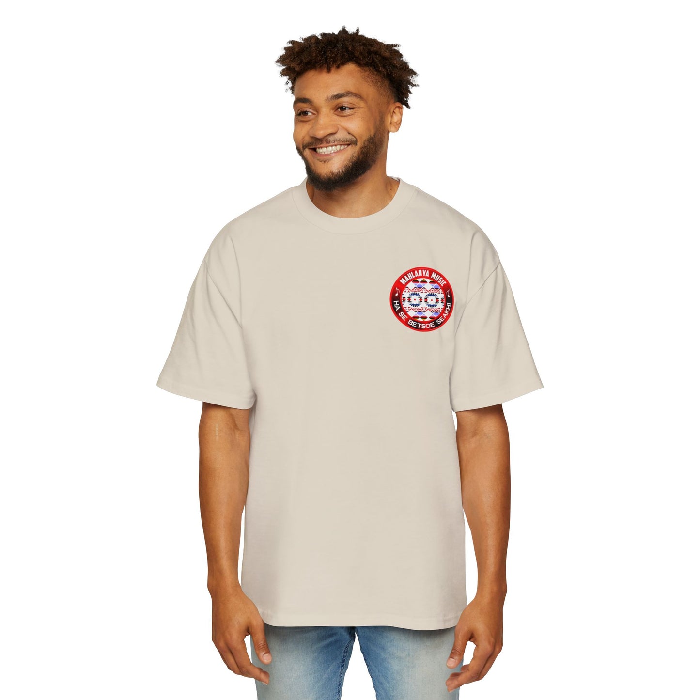 Pharela Two Men's Heavy Oversized Tee
