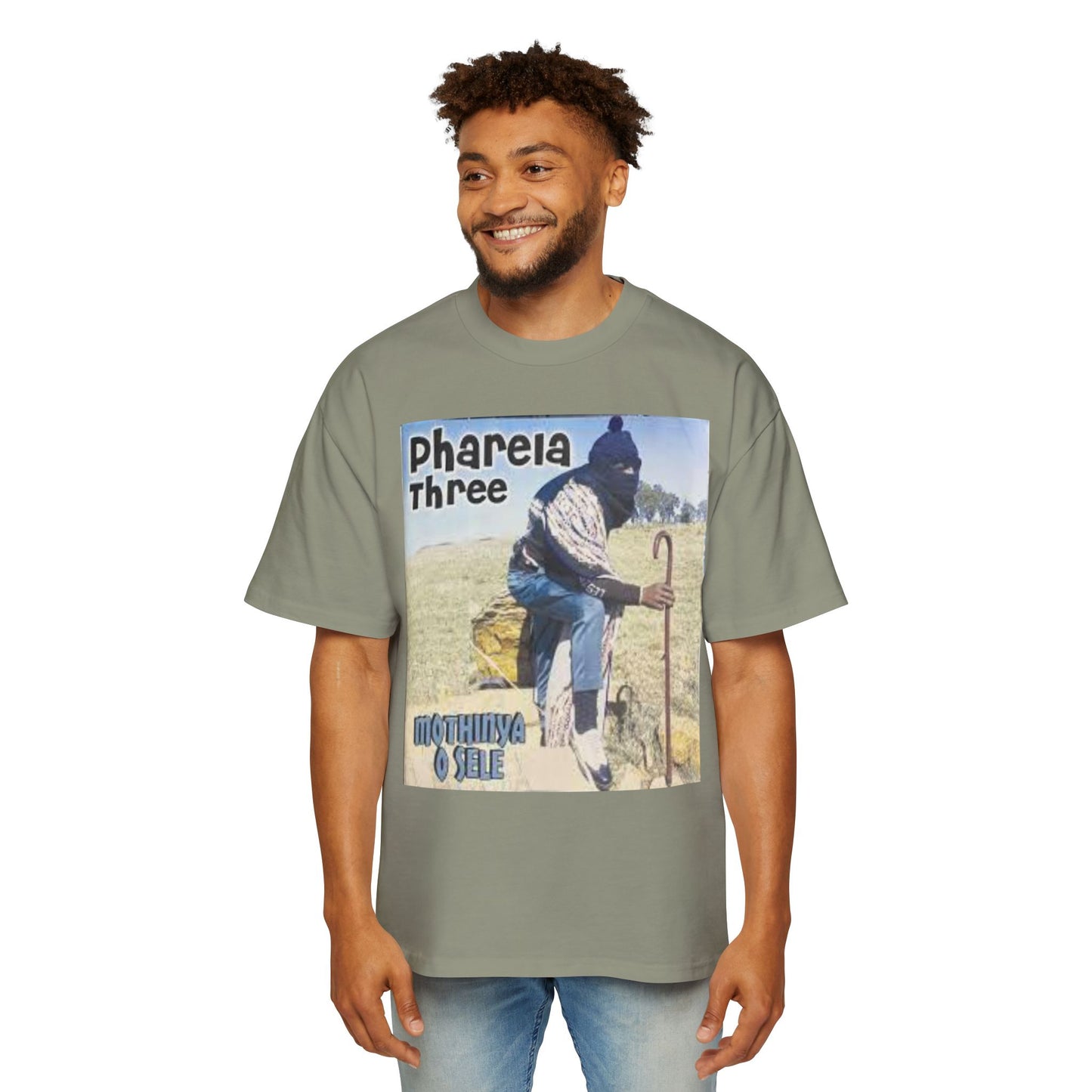 Pharela Three  Oversized Tee