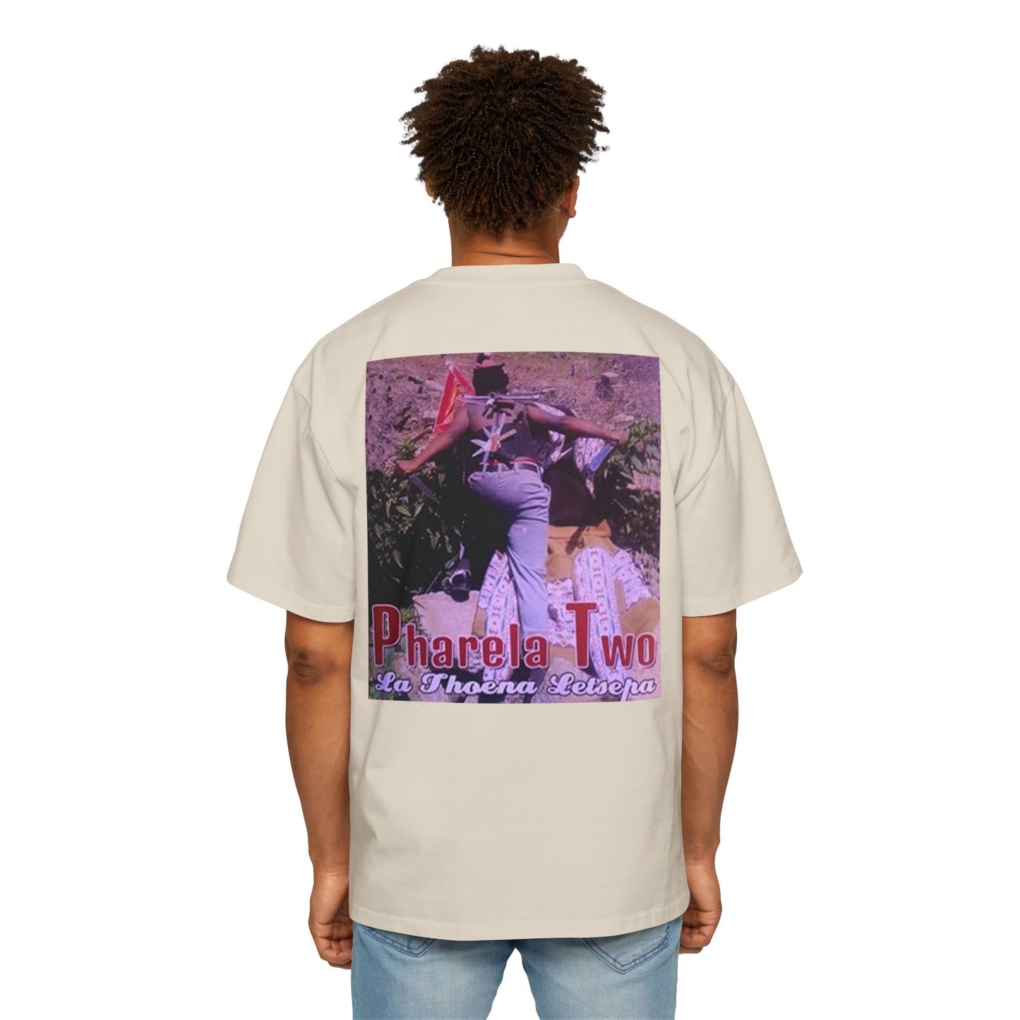 Pharela Two Men's Heavy Oversized Tee